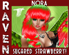 Nora SUGARED STRAWBERRY!