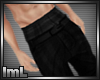 lmL Black Striped Shorts