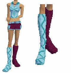 Turquoise Delight Boots