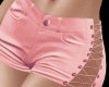 !! Laced Shorts Pink