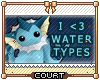 `C Water types.