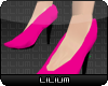 L* Hot Pink Siren Shoes