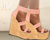 ! Pink Cane Wedges