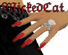 Wickeds Red Nails