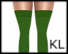 Green Long Socks - KL