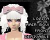 [P] lolita bow pink