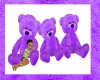 3 Bears in purple
