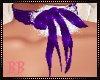 BB|Purple Xmas Choker