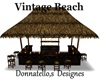 vintage beach bar