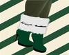 Green Christmas Boots