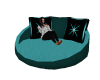 Teal Couch w-poses