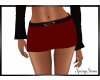 Red Skirt w/ Belt
