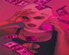 Pink 'Money' Cutout