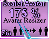 Scaler Avatar *F 175%