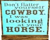 Cowboy Sign  1