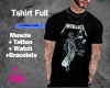 L- Tshirt Muscled Metall