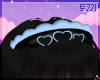 T|Maid Headband blu/blk