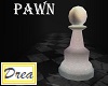 Iridescent White Pawn