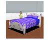 Purple flower Bed