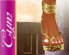 Cym Pharaoh Gold Sandals