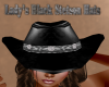 Lady's Black Stetson Hat