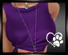 Purple Tied RL Top