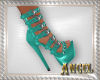 [AIB]Studded Straps Teal