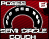 [B] Black P Circle couch