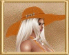 ✘ Orange Straw Hat