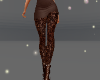 LLT brown floral collant