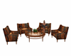 lEATHER cOFFEE sET