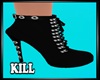 Azalea Black Studs