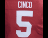 Cinco OU Jersey Custom