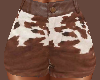 Cow Print Shorts