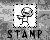 Animated Zombie Stamp