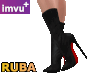 Sexy Black Loub Boots