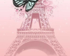 Paris Pink Cutout