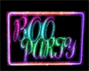 NEON PARTY BOO SIGN