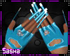 🌟 Blue Gloves