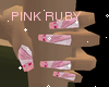 !S!Pink Ruby~Small Hands