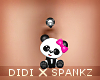!D! Belly Piercing Panda