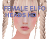 FEMALE ELFO HEADS