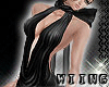 [W] Bow Dress - Black