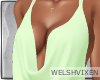 WV: Bardot Top Lime