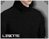 Black  t. neck sweater