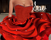 Rose Ruffle Gown