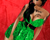 Green Holiday Dress XBM