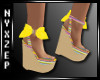 Spring Shoes Yellow