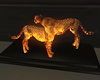 :3 Leopard Hologram Art