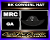 BK COWGIRL HAT